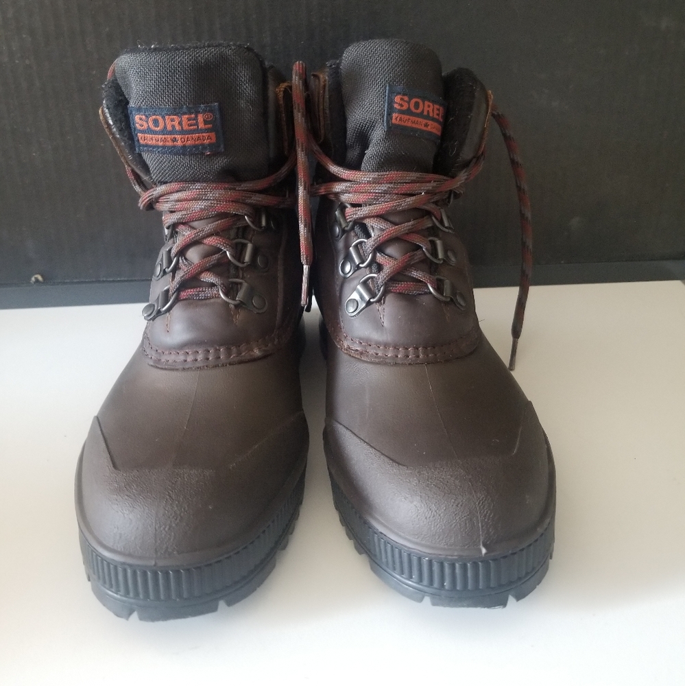 Sorel Kaufman Canada rain boots 7 brown - Picture 9 of 10